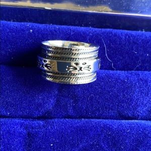 Sterling Silver Spinner Ring size 5